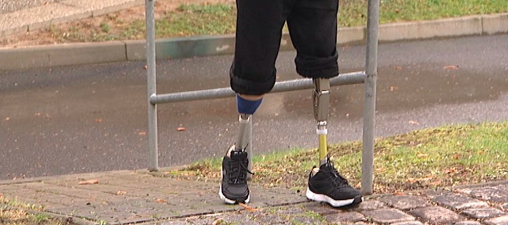 I bez nohou to může šlapat s humorem